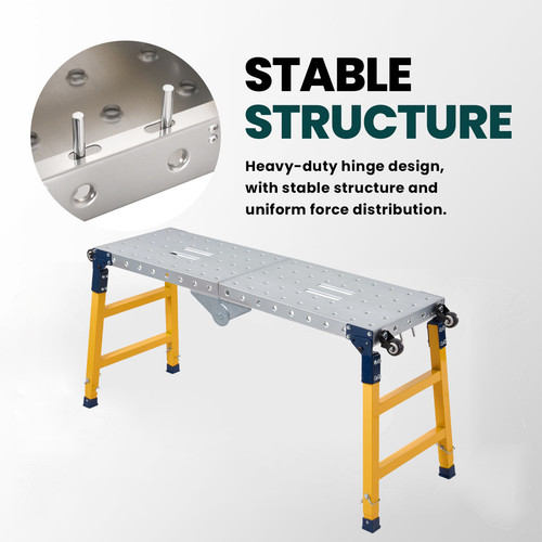 Foldable work bench - foldable, portable