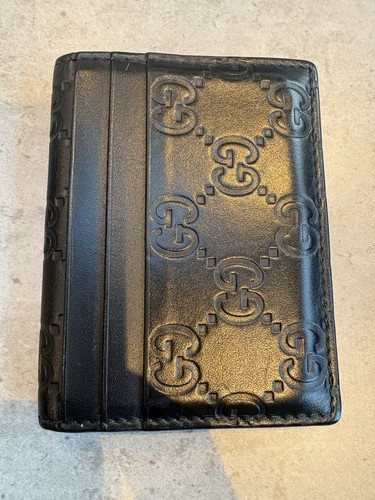 Gucci card holder leather - card,