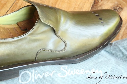 Oliver sweeney green leather - sweeney,