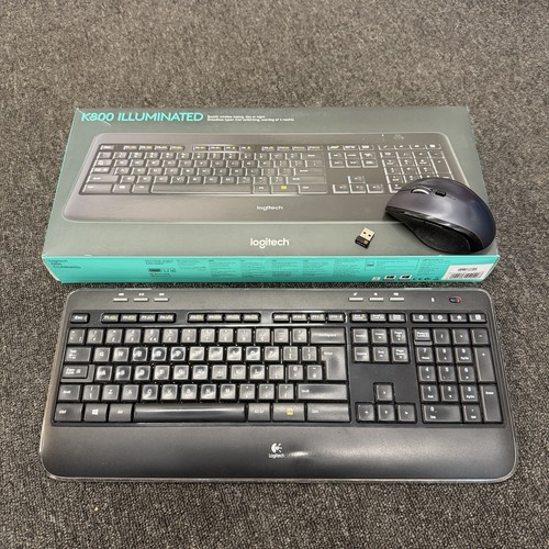Logitech k800 backlit - logitech, wireless