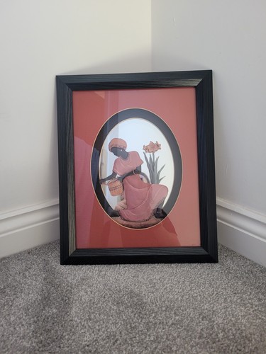 Vintage afrocentric framed - vintage,