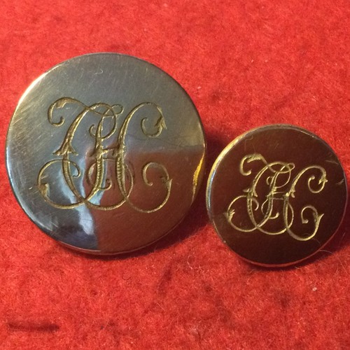 Cottesmore hunt button gilt - hunt,