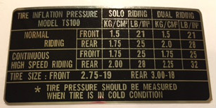 Suzuki ts100 tyre - suzuki,