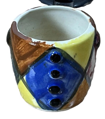 Small pottery cup vase - cup,