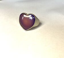 Heart Mood Ring with Mood Chart - Seconds / NEW with Slight Flaw Sz 6-9