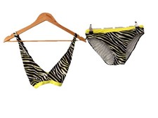 Storm Monsoon Girls Bikini Size 13 Years 2 Piece Black Mix Kids