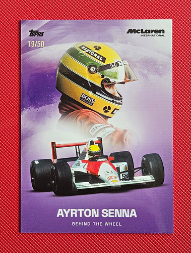Ayrton senna behind the wheel - behind,