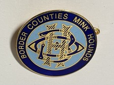 Border Counties Mink Hounds Hunt Supporters Enamel Badge