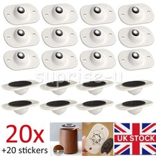 20x Ball Swivel Castors Steel
