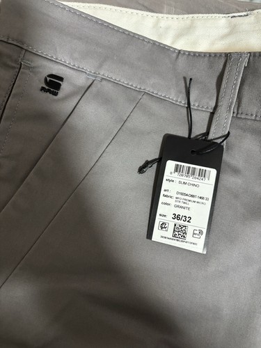 Star raw chinos w36 l32 - raw,