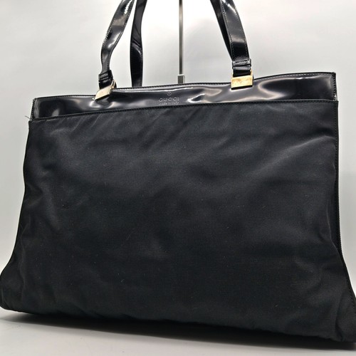 Gicci tote bag nylon patent - bag, nylon×patent