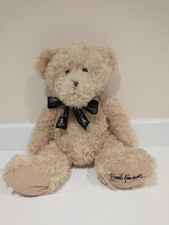David Emanuel (Princess Diana wedding dress designer) Bear & original ribbon