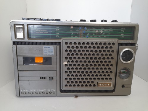 Vintage sony 270l radio - vintage, cf-270l