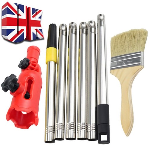 Long handled paint roller set - roller,