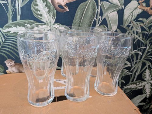 Coca cola glasses 22oz - x6,