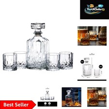 Luxury 5-Piece Cut Glass