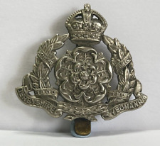 Derbyshire Yeomanry Cap Badge White Metal 41 x 42 mm