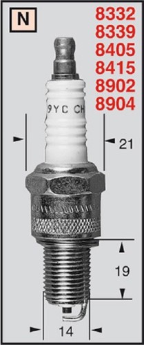 Champion candle derbi atlantis - champion,