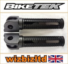 Honda CBR 1100 XX Super Blackbird 1996-1998 [Front Black Billet Race Pegs]