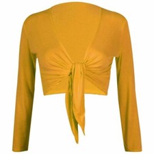 LADIES WOMANS TIE UP CROP