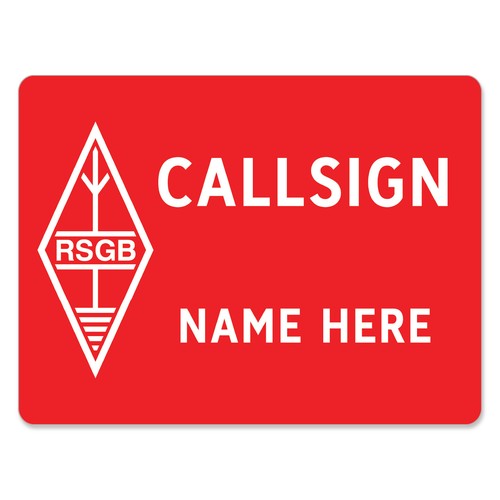 Amateur radio call - radio, sign