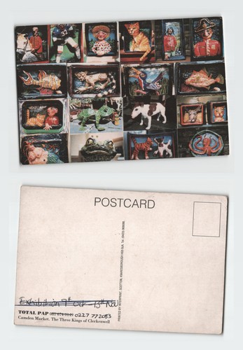 Vintage postcard total pap - vintage,
