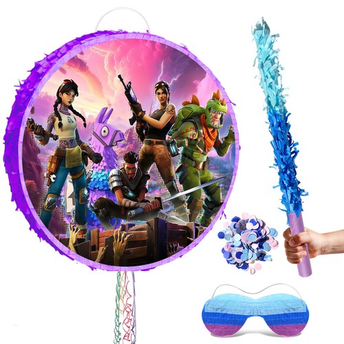 Fortnite round pinata - round, game
