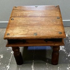 Vintage Rustic Solid Wood Side