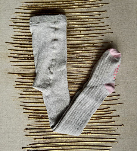 Baby boden grey footed - grey, tights