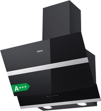 60 cm Angle Cooker Hood Chimney Extractor Hood with LED and Recirculating &