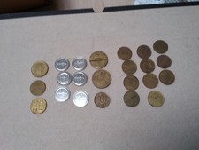 Vintage Tokens - Fruit Machine - Car Wash - Amusement Arcade