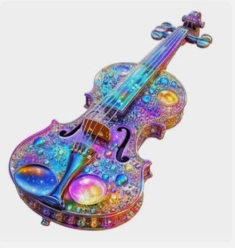 New sealed box violin wooden - sealed,