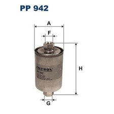 FUEL FILTER FILTRON PP 942 FOR
