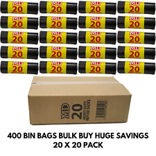 400 x Bin Bags Refuse Sacks
