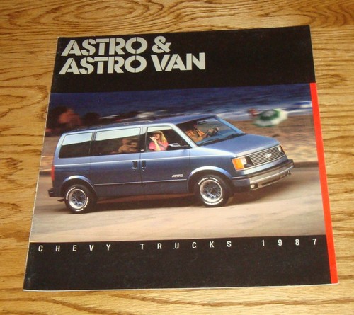Original 1987 chevrolet astro - original,