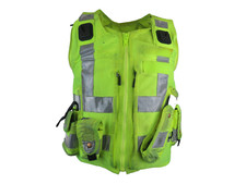 Ex Police Hi Vis Tactical Utility Vest Yaffy Grade 2 Emergency Model 774 / 799
