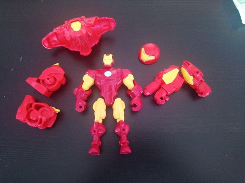 Marvel hasbro iron man - man, hulk