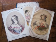 3 Victorian Illustrated Music