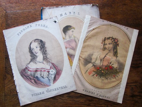 Victorian illustrated music - victorian,
