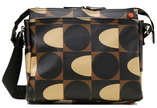 Orla kiely spot square mocha - square,