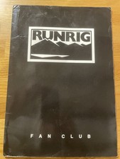 RUNRIG BAND FAN CLUB FOLDER