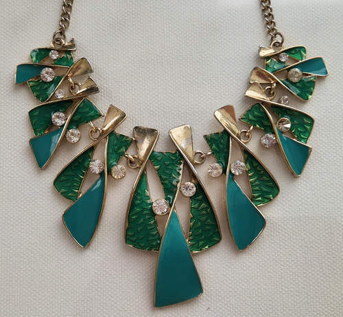 Vintage geometric statement - vintage,