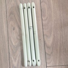 JOBLOT 4 x AIR MILITARY REF 108/7 LONG CERAMIC PORCELAIN INSULATOR, HAM RADIO