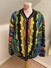 Vintage Coogi Knitted Bomber