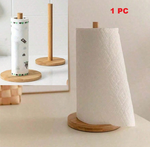 Wooden kitchen paper towel - paper,