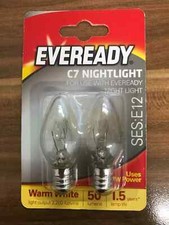 Night Light Bulbs 7W E12 SES