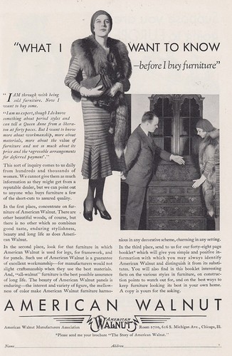 1930 american walnut - american, to