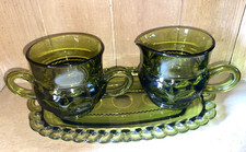 Vintage Indiana Glass Green