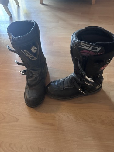 Sidi motorbike boots black - sidi,