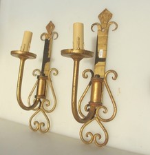 Vintage Wrought Iron Wall